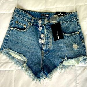 Fashion Nova Denim Shorts Size M